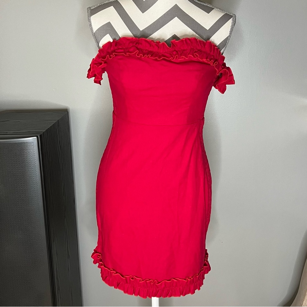 Fashion Nova Off the Shoulder Mini Dress
